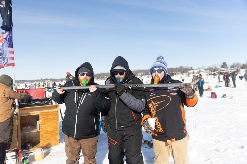 Ice fishing game in United Kigdom